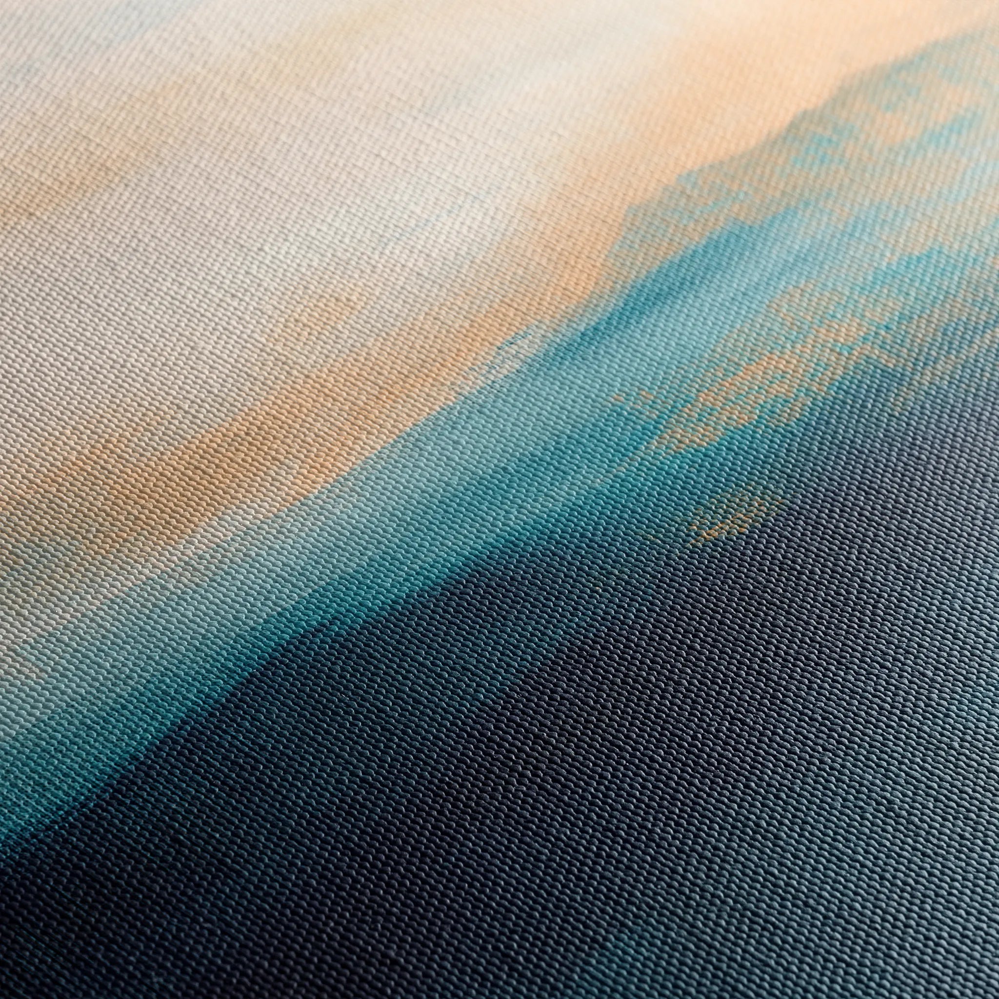 Abstract 300 Canvas Art 18" x 24" / 45 x 60 cm / Black