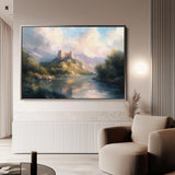 Landscape 300 Canvas Art 18" x 24" / 45 x 60 cm / Black