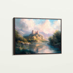 Landscape 300 Canvas Art 18" x 24" / 45 x 60 cm / Black