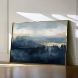 Abstract 301 Canvas Art 18" x 24" / 45 x 60 cm / Black