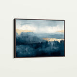 Abstract 301 Canvas Art 18" x 24" / 45 x 60 cm / Black
