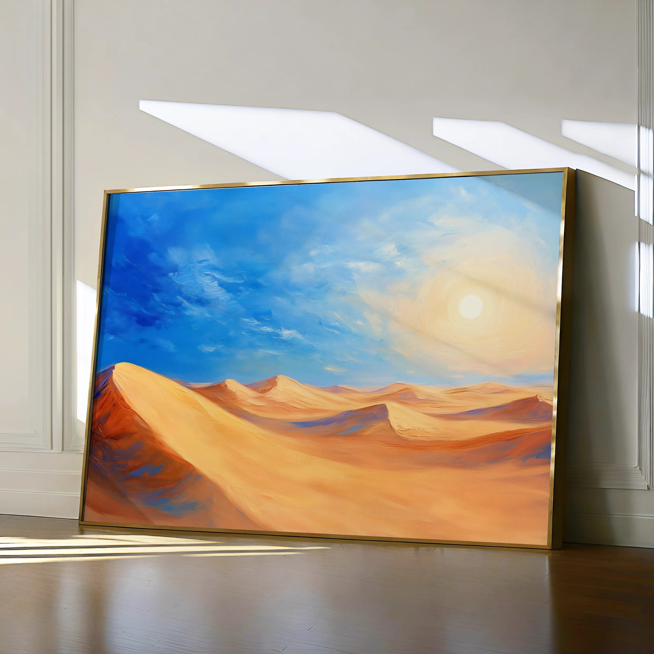 Landscape 301 Canvas Art 18" x 24" / 45 x 60 cm / Black