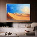 Landscape 301 Canvas Art 18" x 24" / 45 x 60 cm / Black