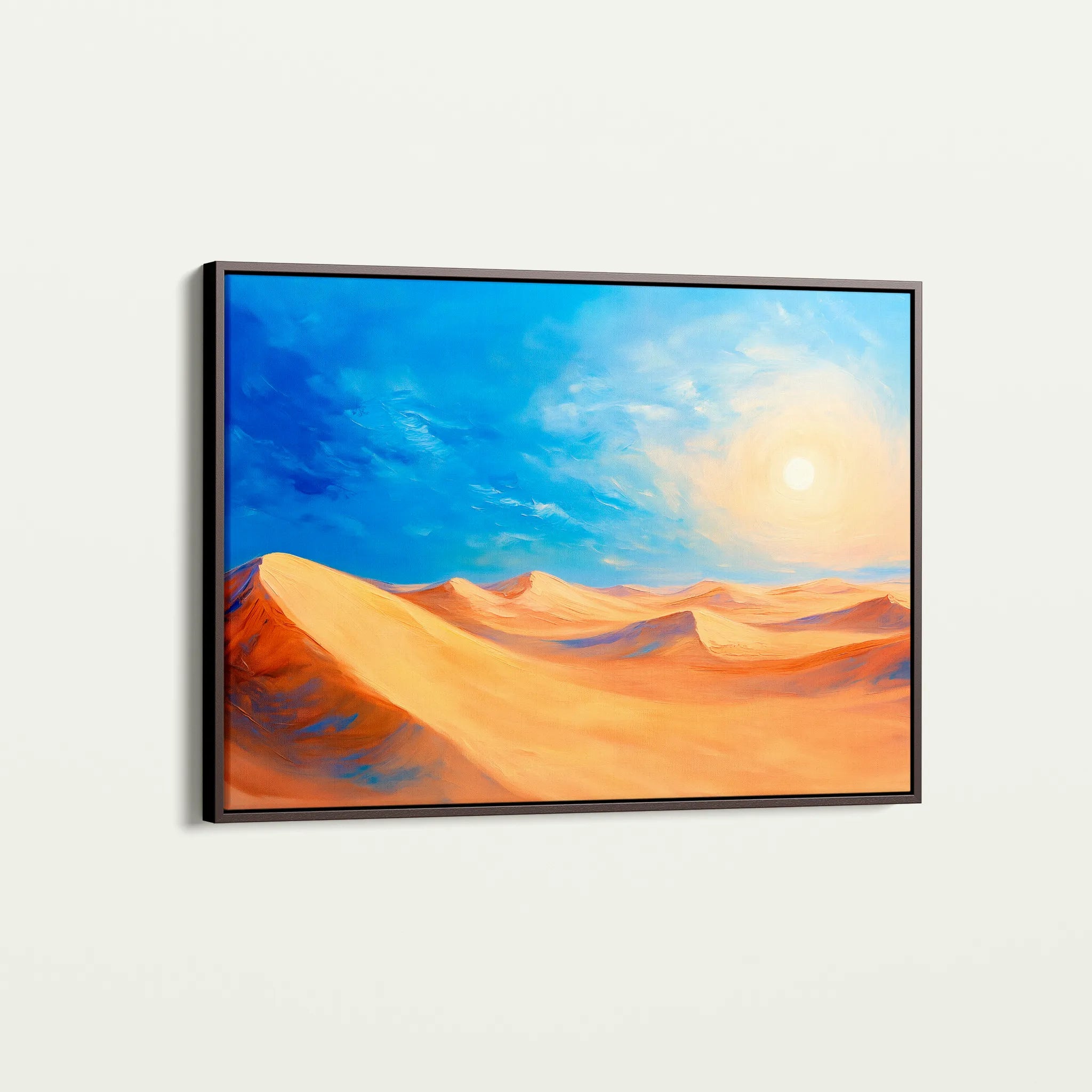 Landscape 301 Canvas Art 18" x 24" / 45 x 60 cm / Black
