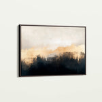 Abstract 302 Canvas Art 18" x 24" / 45 x 60 cm / Black