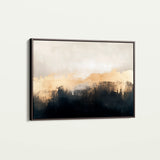Abstract 302 Canvas Art 18" x 24" / 45 x 60 cm / Black