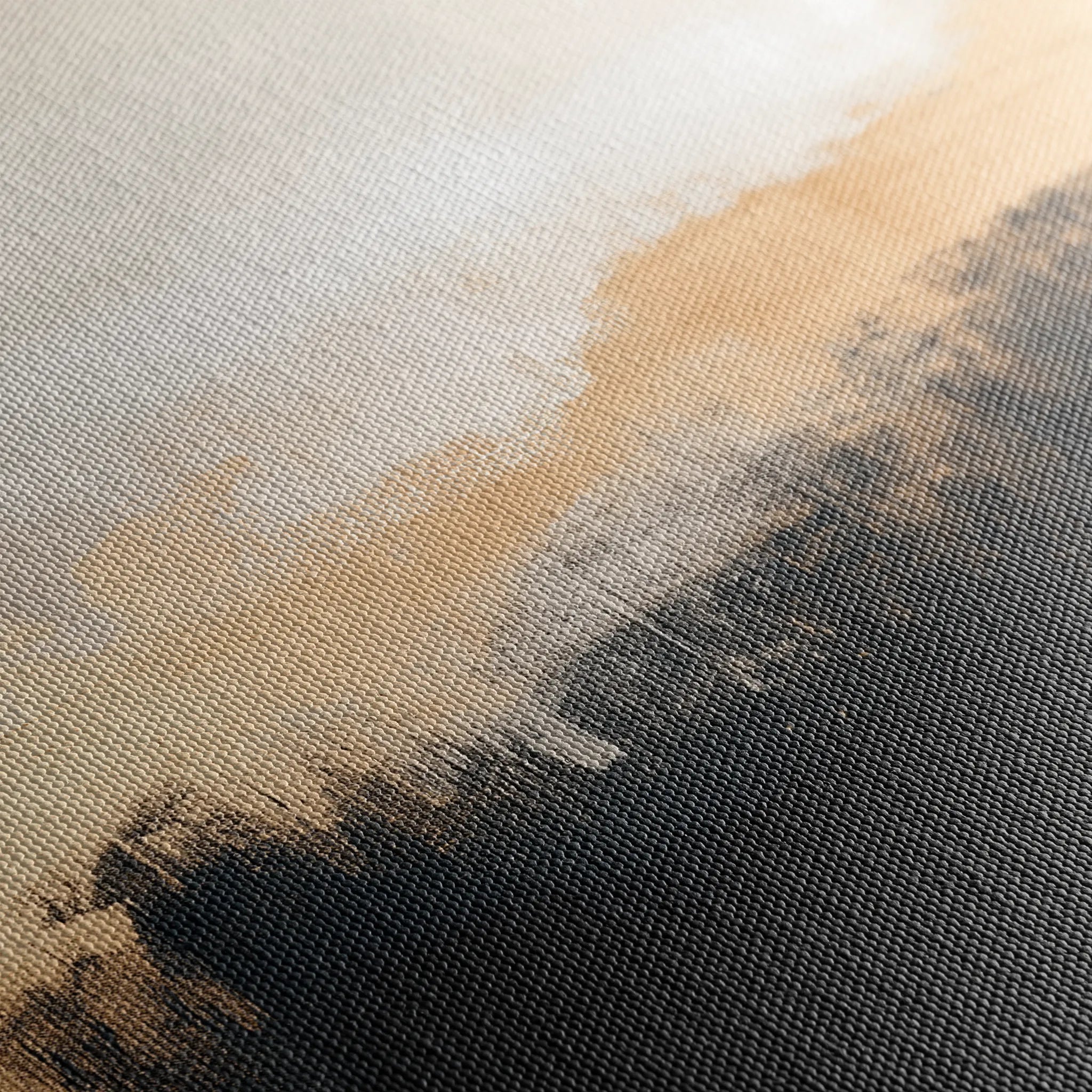 Abstract 302 Canvas Art 18" x 24" / 45 x 60 cm / Black