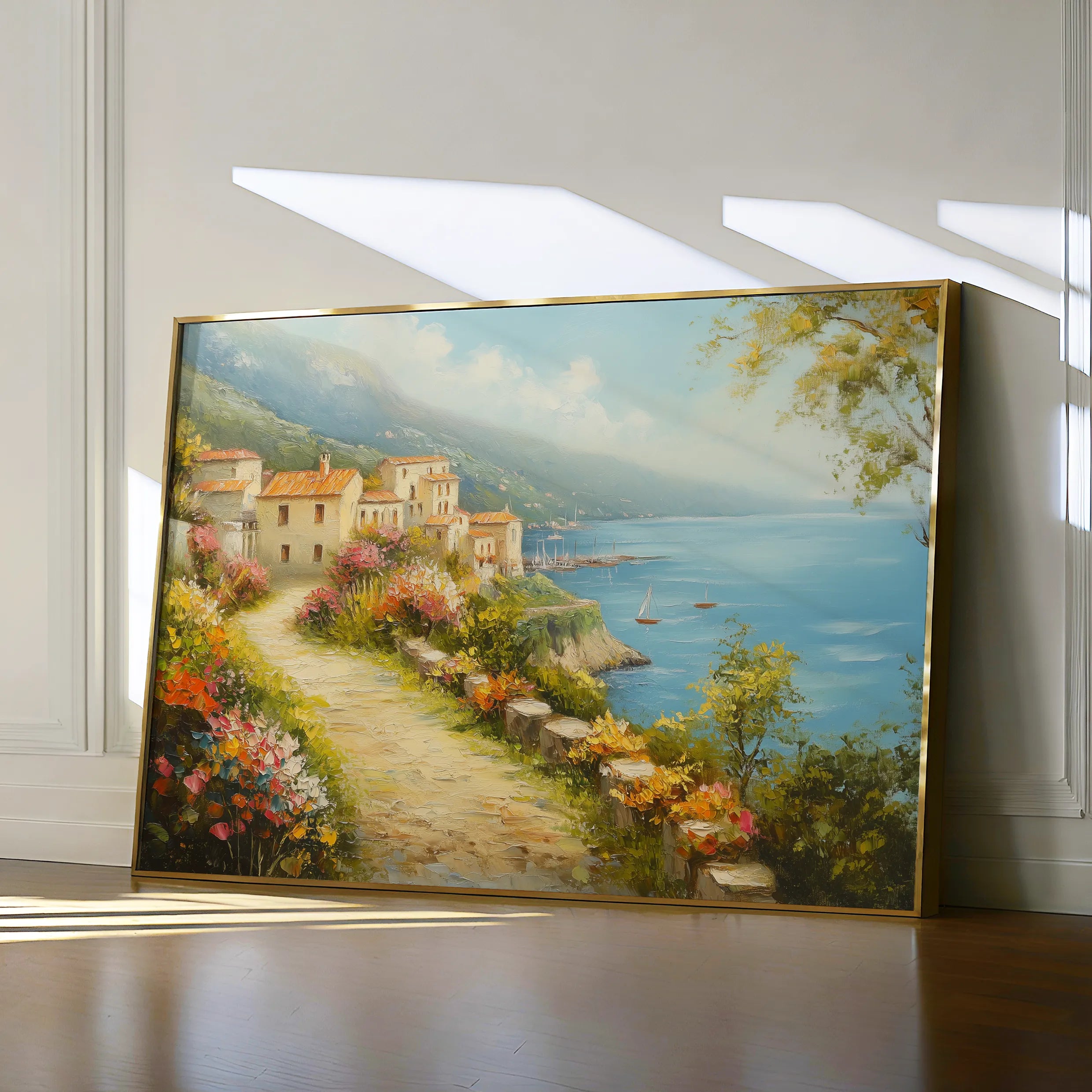 Landscape 302 Canvas Art 18" x 24" / 45 x 60 cm / Black