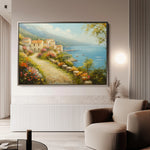 Landscape 302 Canvas Art 18" x 24" / 45 x 60 cm / Black