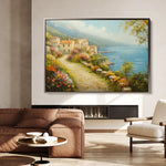 Landscape 302 Canvas Art 18" x 24" / 45 x 60 cm / Black