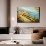 Landscape 302 Canvas Art 18" x 24" / 45 x 60 cm / Black