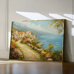 Landscape 302 Canvas Art 60 x 40 cm / Black