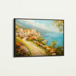 Landscape 302 Canvas Art 60 x 40 cm / Black