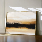 Abstract 303 Canvas Art 18" x 24" / 45 x 60 cm / Black