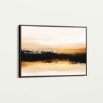 Abstract 303 Canvas Art 18" x 24" / 45 x 60 cm / Black