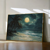Landscape 303 Canvas Art 18" x 24" / 45 x 60 cm / Black