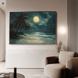 Landscape 303 Canvas Art 18" x 24" / 45 x 60 cm / Black