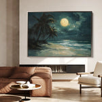 Landscape 303 Canvas Art 60 x 40 cm / Black