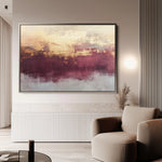 Abstract 304 Canvas Art 18" x 24" / 45 x 60 cm / Black