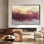 Abstract 304 Canvas Art 18" x 24" / 45 x 60 cm / Black