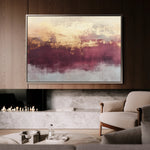 Abstract 304 Canvas Art 18" x 24" / 45 x 60 cm / Black