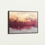 Abstract 304 Canvas Art 18" x 24" / 45 x 60 cm / Black