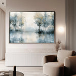 Floral 304 Canvas Art 60 x 40 cm / Black