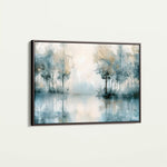 Floral 304 Canvas Art 60 x 40 cm / Black