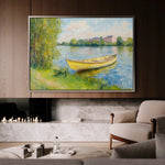 Landscape 304 Canvas Art 18" x 24" / 45 x 60 cm / Black