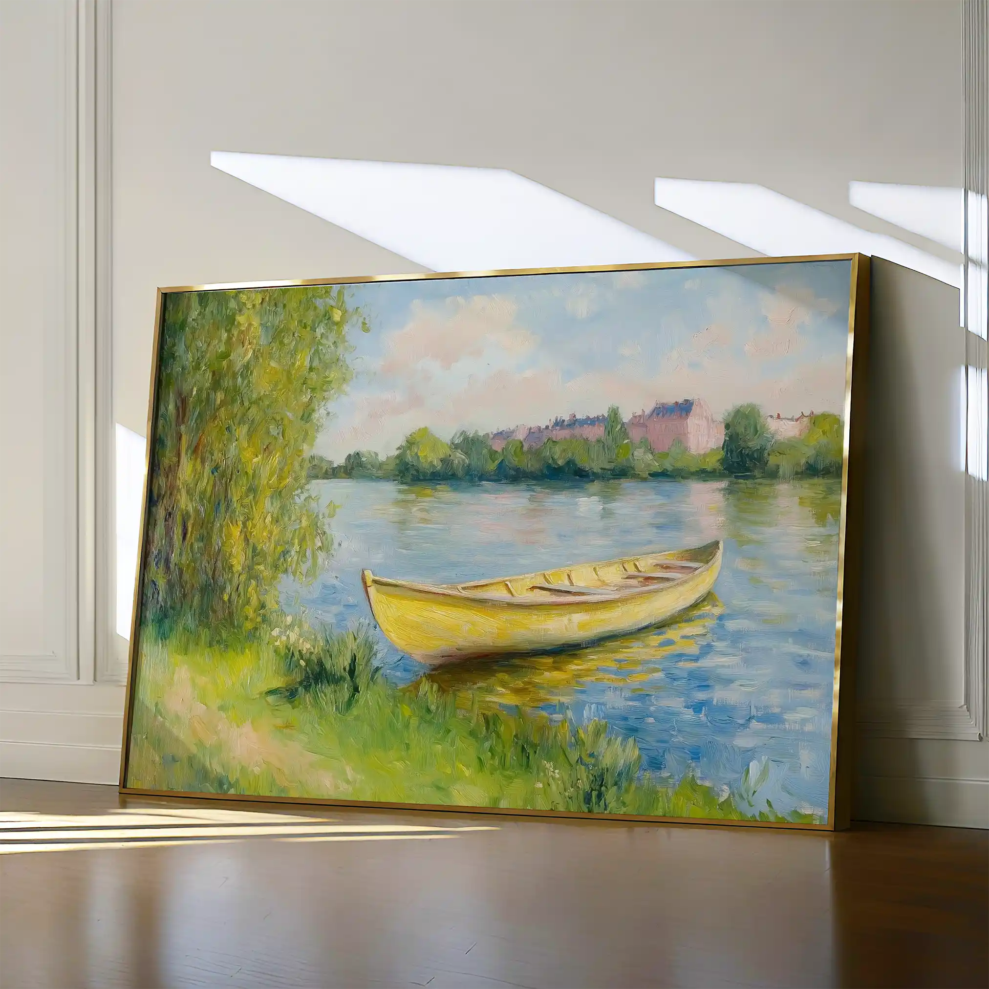 Landscape 304 Canvas Art 60 x 40 cm / Black