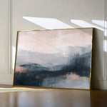 Abstract 305 Canvas Art 18" x 24" / 45 x 60 cm / Black
