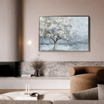 Floral 305 Canvas Art 60 x 40 cm / Black
