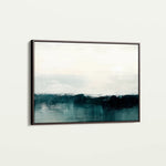 Abstract 306 Canvas Art 18" x 24" / 45 x 60 cm / Black