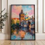 Landscape 306 Canvas Art 18" x 24" / 45 x 60 cm / Black