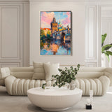 Landscape 306 Canvas Art 18" x 24" / 45 x 60 cm / Black