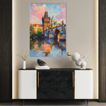 Landscape 306 Canvas Art 18" x 24" / 45 x 60 cm / Black