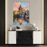 Landscape 306 Canvas Art 18" x 24" / 45 x 60 cm / Black