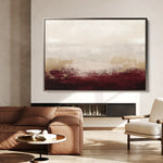 Abstract 307 Canvas Art 18" x 24" / 45 x 60 cm / Black