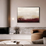 Abstract 307 Canvas Art 18" x 24" / 45 x 60 cm / Black