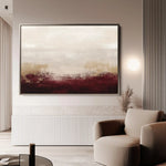 Abstract 307 Canvas Art 60 x 40 cm / Black