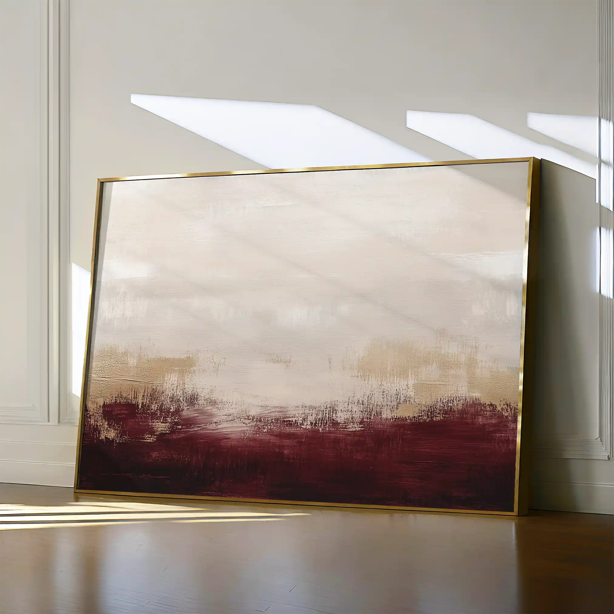 Abstract 307 Canvas Art 60 x 40 cm / Black