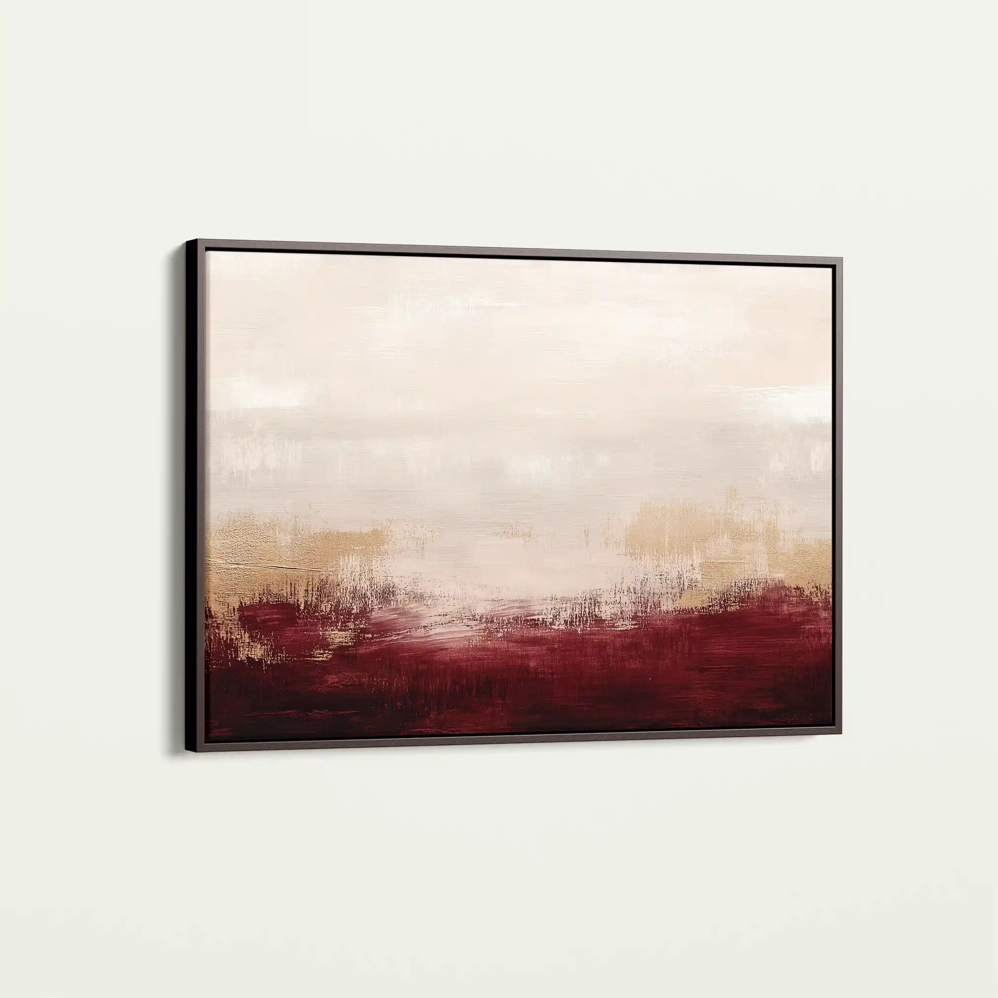 Abstract 307 Canvas Art 60 x 40 cm / Black
