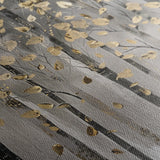 Floral 307 Canvas Art 18" x 24" / 45 x 60 cm / Black