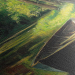 Landscape 307 Canvas Art 18" x 24" / 45 x 60 cm / Black