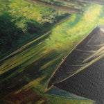 Landscape 307 Canvas Art 60 x 40 cm / Black