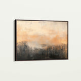 Abstract 309 Canvas Art 18" x 24" / 45 x 60 cm / Black