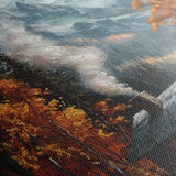Landscape 309 Canvas Art 18" x 24" / 45 x 60 cm / Black