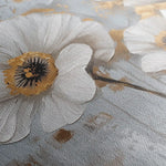 Floral 310 Canvas Art 60 x 40 cm / Black