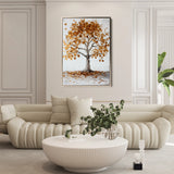 Landscape 310 Canvas Art 18" x 24" / 45 x 60 cm / Black