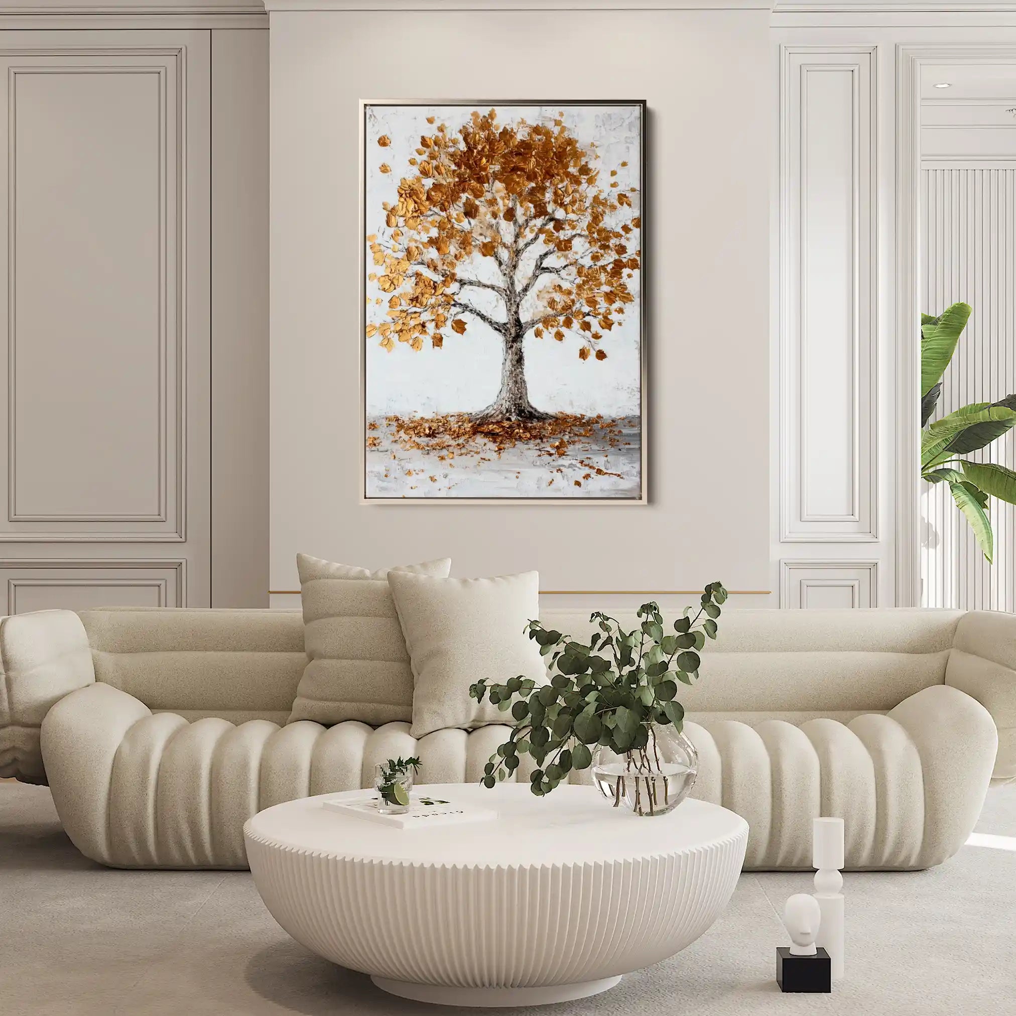 Landscape 310 Canvas Art 60 x 40 cm / Black